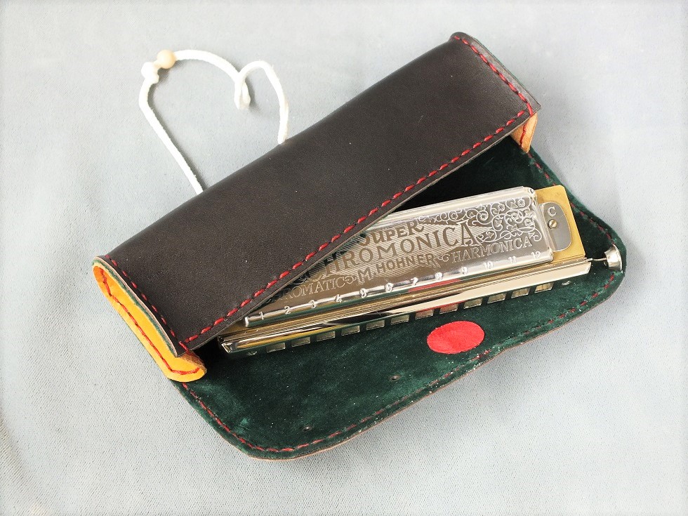 R's Craft】 CH-12 (12穴クロマチック・ハーモニカ用ケース)[1本