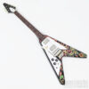 Epiphone Inspired By Gibson Custom Jimi Hendrix "Love Drops" Flying V Ebony Left-handed