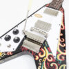Epiphone Inspired By Gibson Custom Jimi Hendrix "Love Drops" Flying V Ebony Left-handed