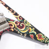 Epiphone Inspired By Gibson Custom Jimi Hendrix "Love Drops" Flying V Ebony Left-handed